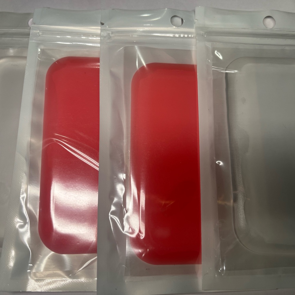 (New) 4PCs silicone Lash Pad rectangle eyelash extension pad